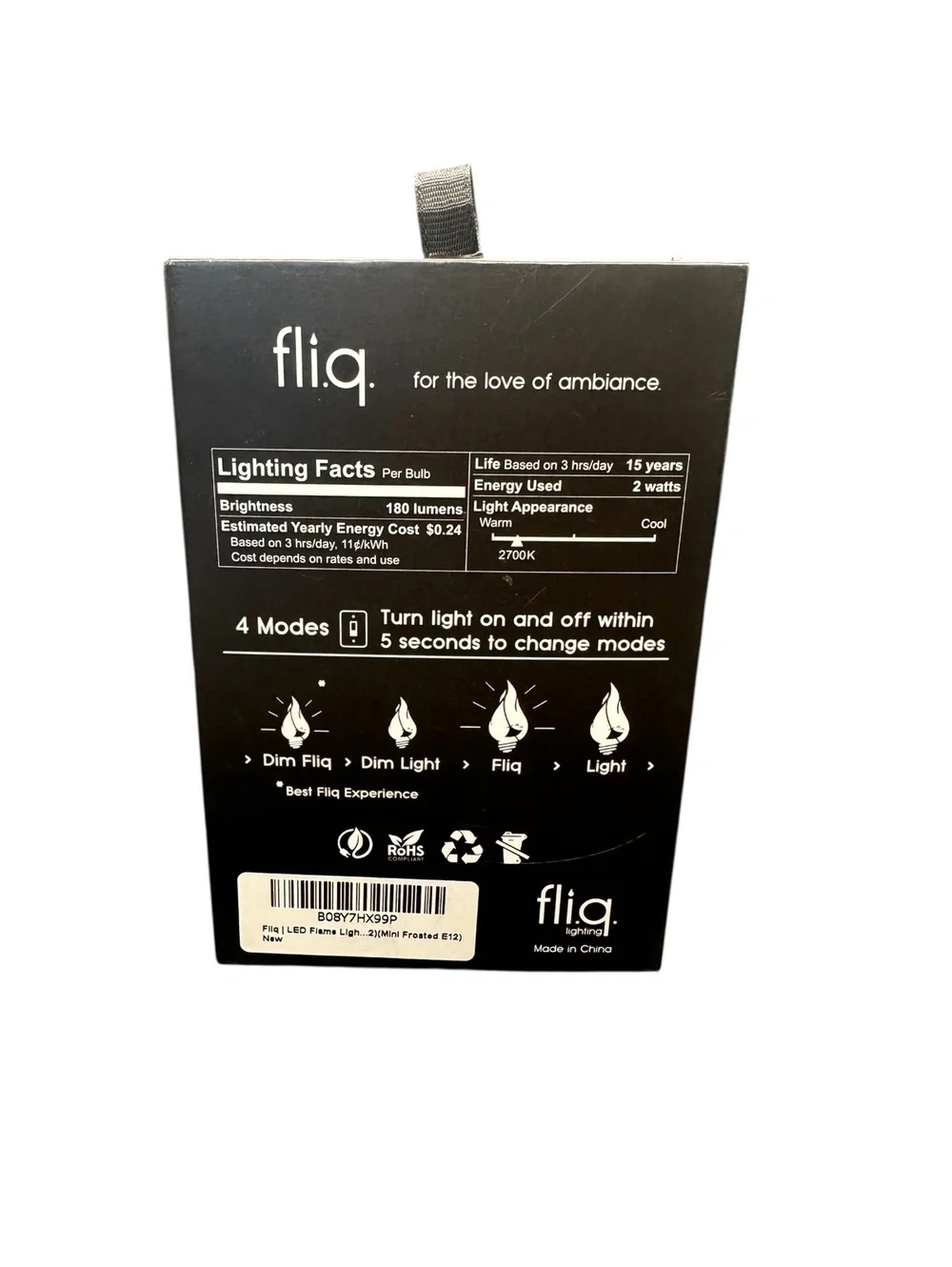 Fliq lightbulbs
